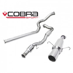 VZ17b  Cobra Sport Vauxhall Corsa D SRI (2010>) Turbo Back Package (with Sports Catalyst / Non-Resonated), Cobra Sport, VZ17b